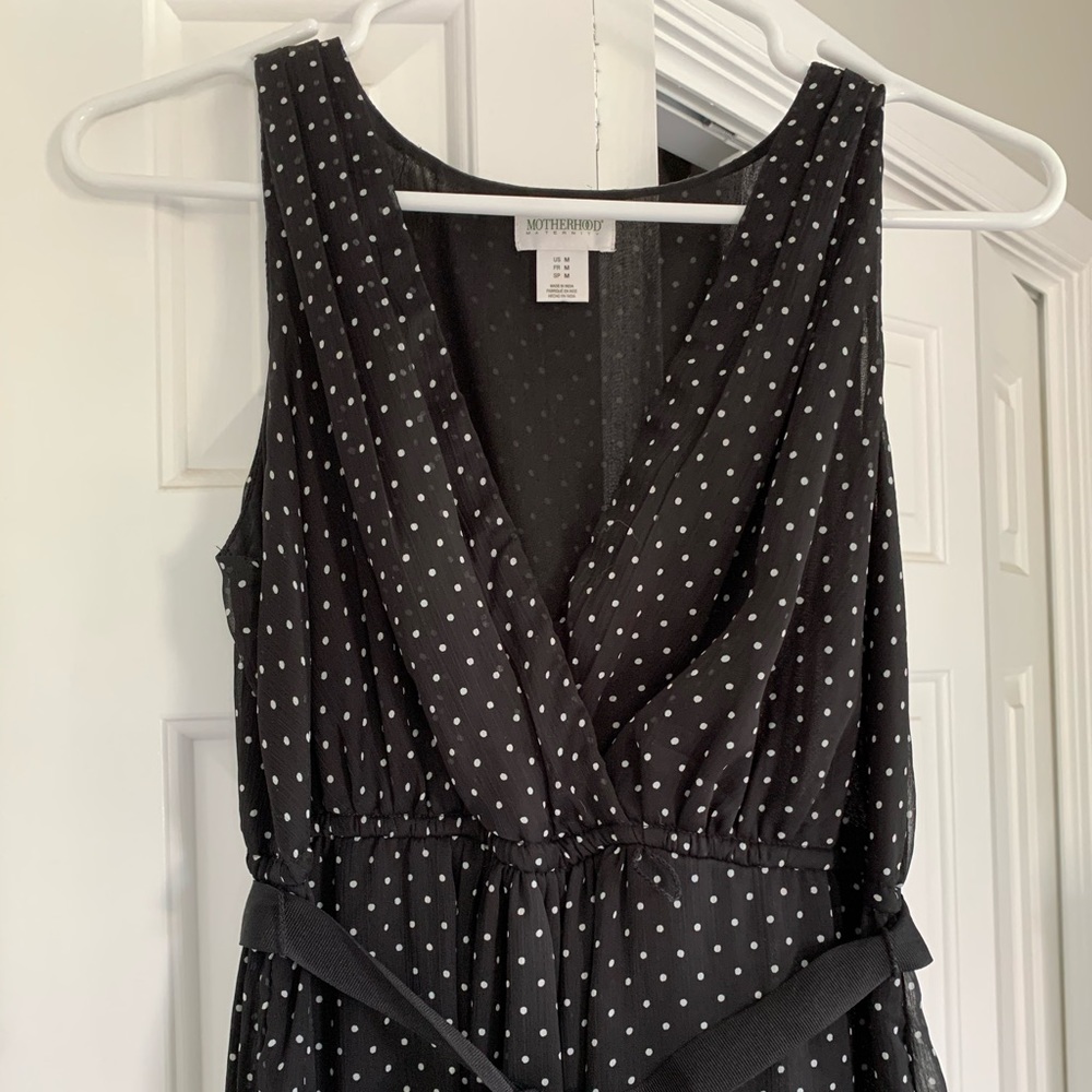 Maternity maxi dress